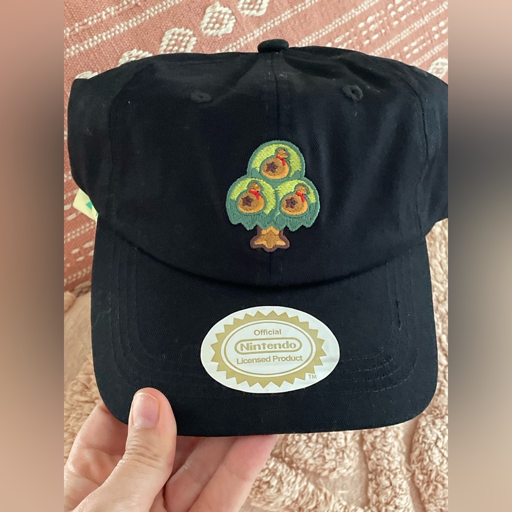 Animal Crossing New Horizons Bell Tree Cap | Cozy Dad Hat Gamer Gift